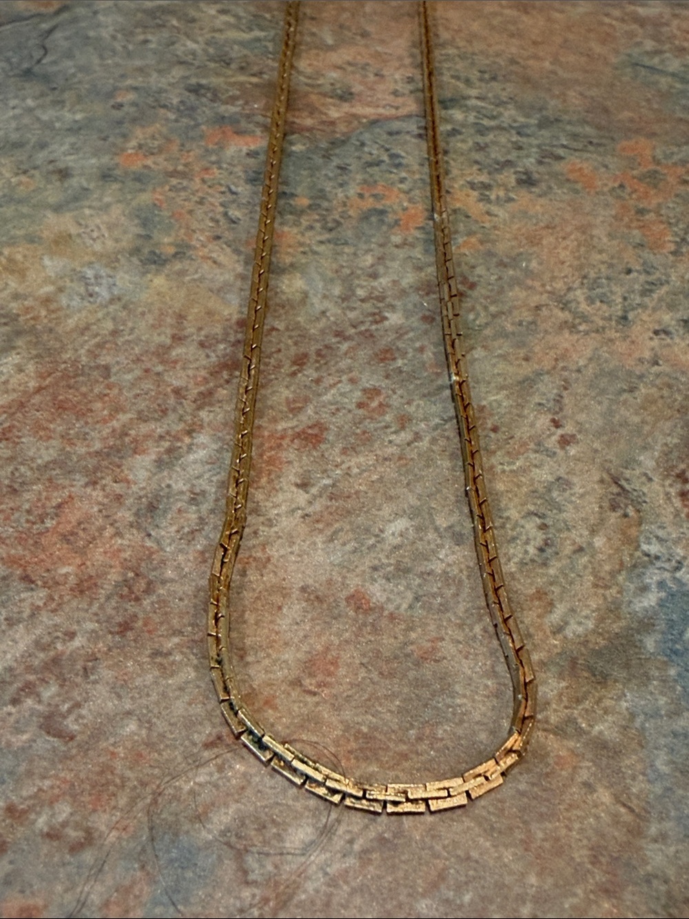 Avon Delicate Gold Chain Necklace - 32 inches Long - Picture 2 of 2